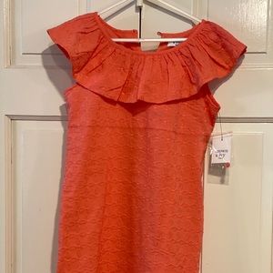 Girls size 8 textured dress
